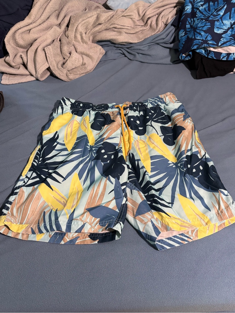 Lands end swim trunks men